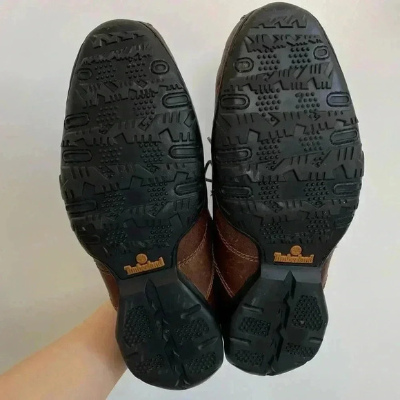 Timberland Paladian Brown Leather Sneakers 8 - Picture 4 of 9